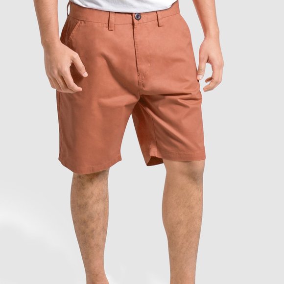 OLGYN Other - OLGYN Men’s Slim Fit Rust Chino Shorts